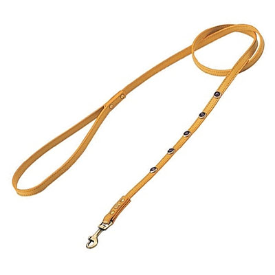 Pebbies Faceted Amethyst Dog Leash_big